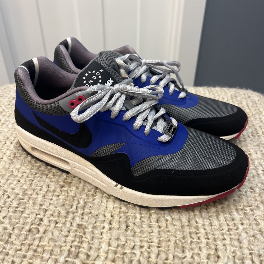 Nike Mens Air Max 1 London QS Home Turf Sneaker Shoe Size 9 No Box EUC!
